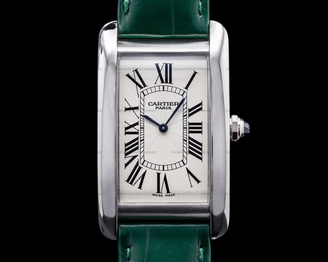 Cartier Collection Privee Tank Americaine Mecanique CPCP Platinum LIMITED