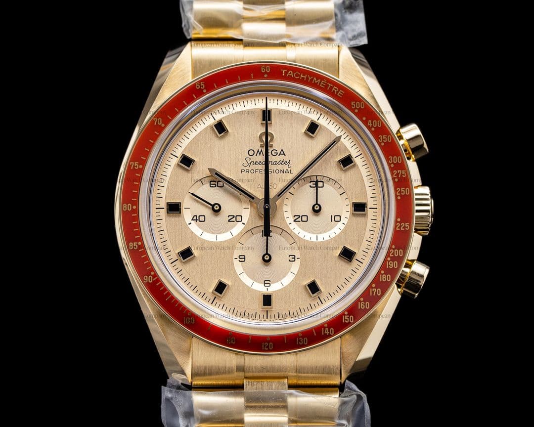 Omega Apollo XI 50th Anniversary Speedmaster 18K Yellow Gold UNWORN