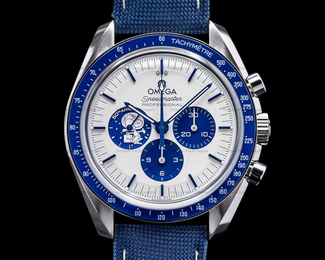 Omega Speedmaster Silver Snoopy Award 50th Anniversary UNWORN