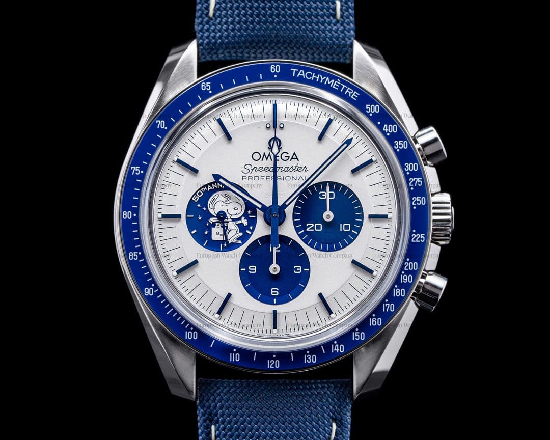 Omega Speedmaster Silver Snoopy Award 50th Anniversary UNWORN