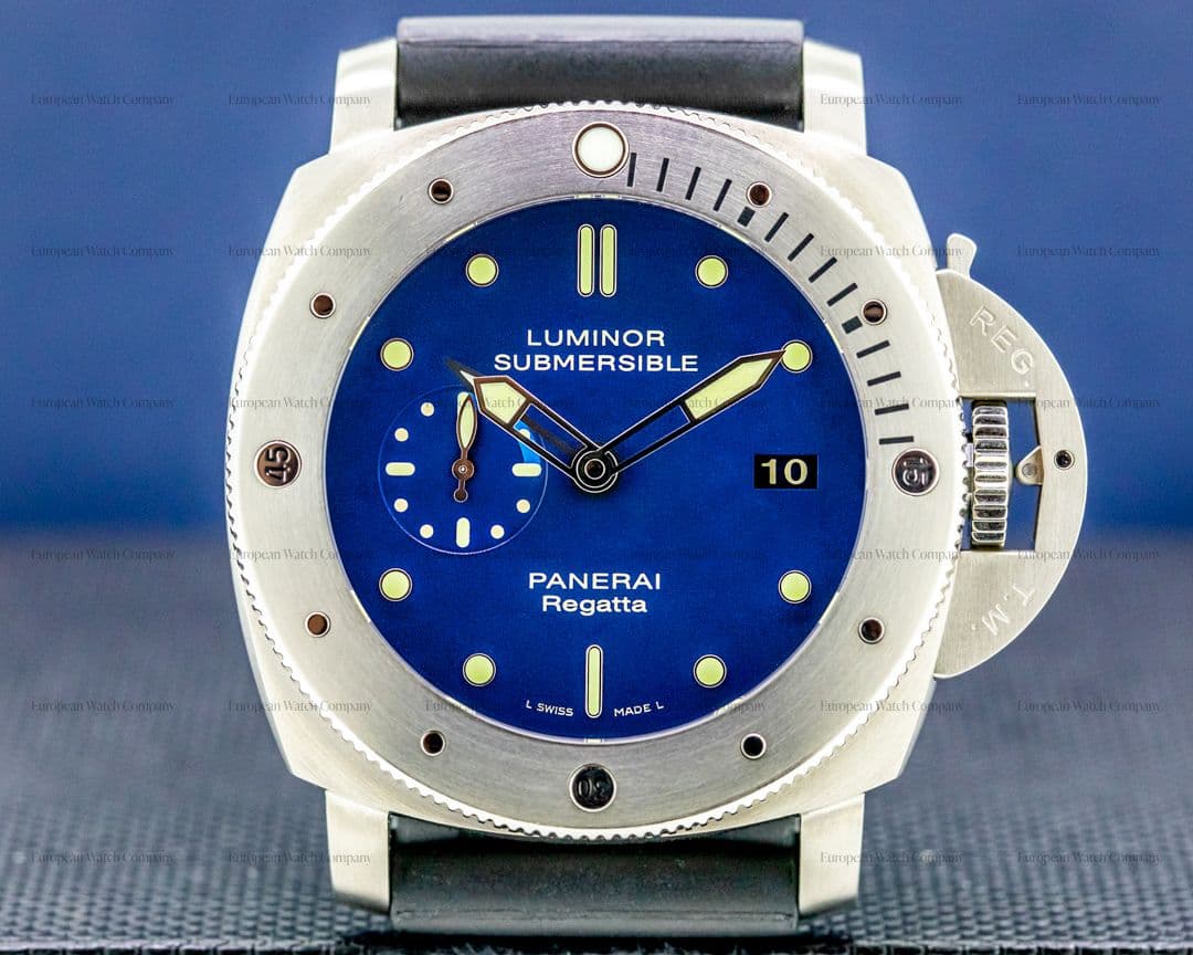 Panerai Luminor Submersible Regatta 3 Day GMT
Blue Dial

