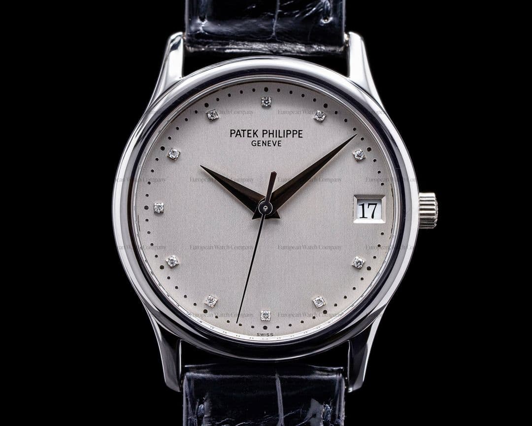 Patek Philippe Calatrava Platinum Automatic Diamond Dial