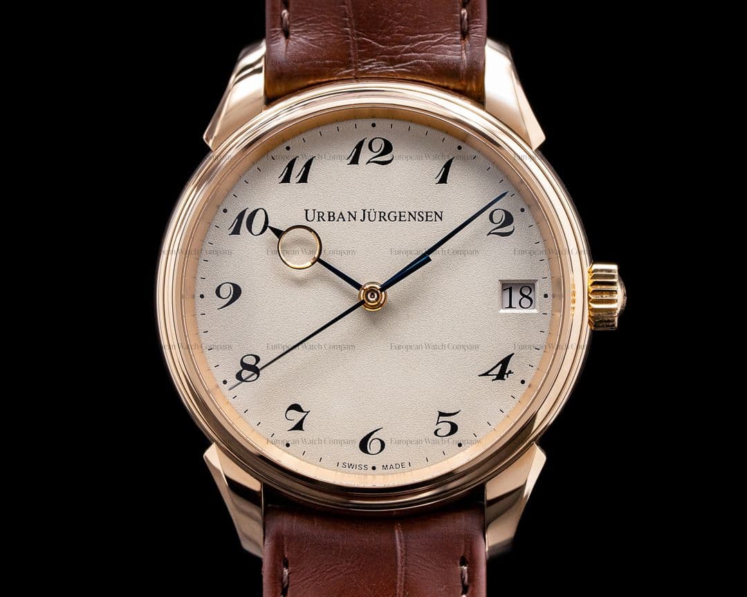 Urban Jurgensen Jules Collection 2240RG 18k Rose Gold / Breguet Numerals