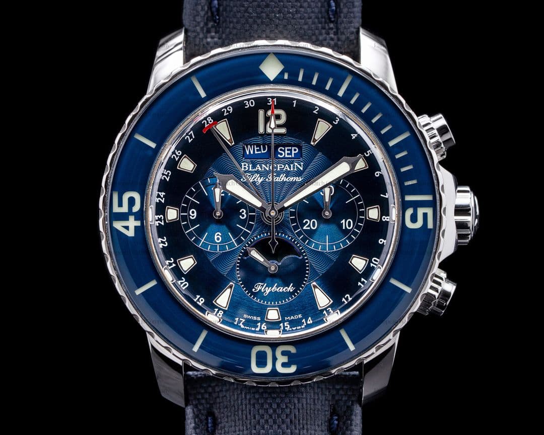 Blancpain Fifty Fathoms Complete Calendar Flyback SS / Blue Dial 2021
