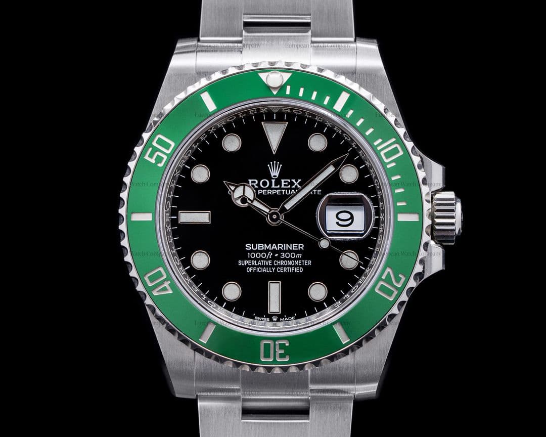 Rolex Submariner Date 126610LV Kermit GREEN Ceramic Bezel 41MM 2021