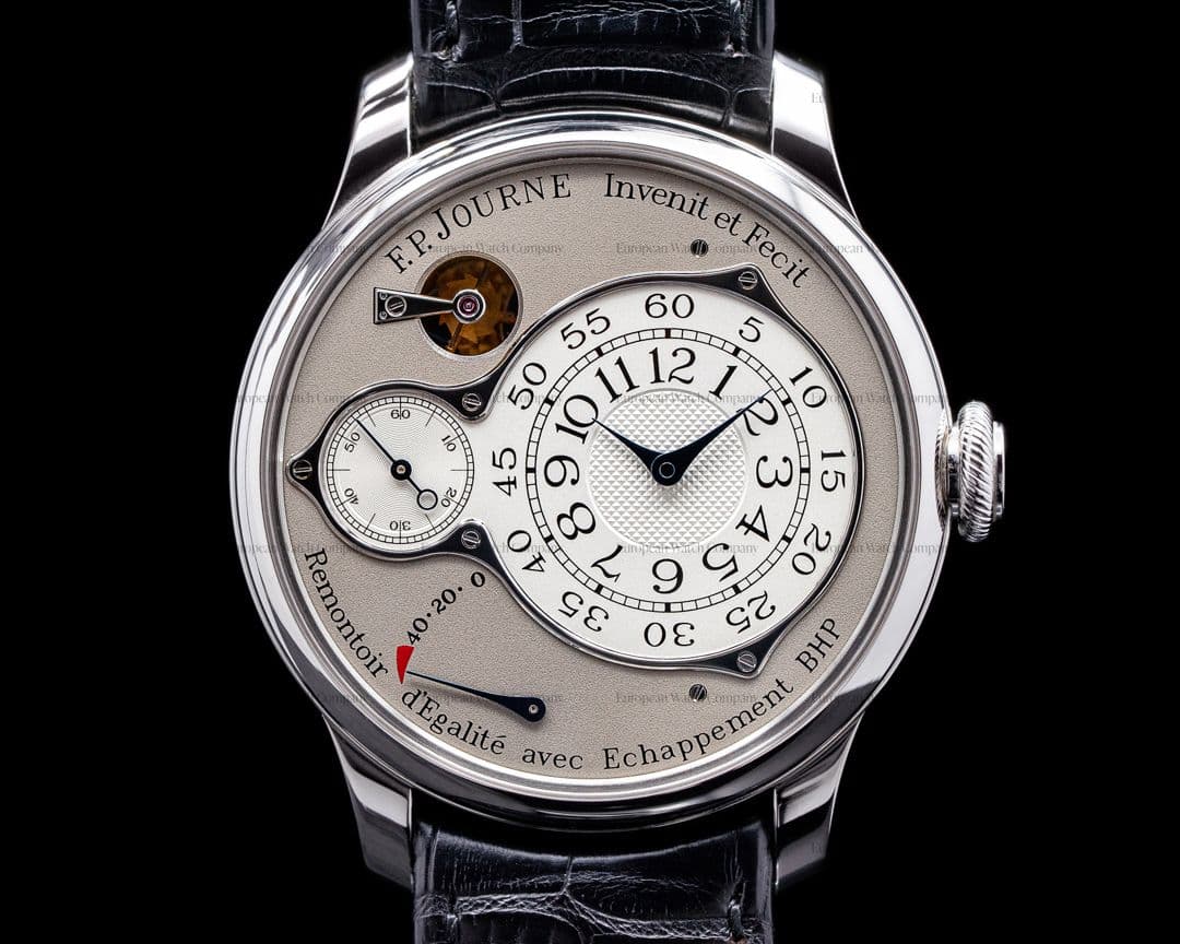 F. P. Journe Chronometre Optimum Platinum Silver Dial  42MM