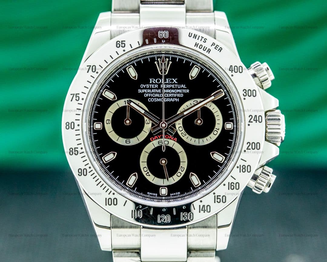 Rolex Daytona 116520 Black Dial SS