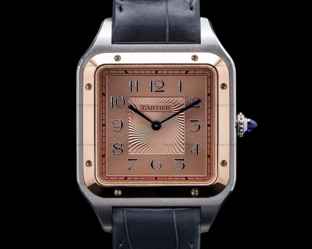 Cartier Santos-Dumont XL 18k Rose Gold/Stainless Steel Limited Edition