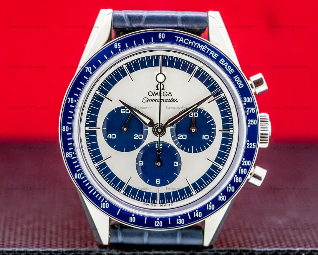 Omega Speedmaster CK 2998 Silver / Blue Dial LIMITED