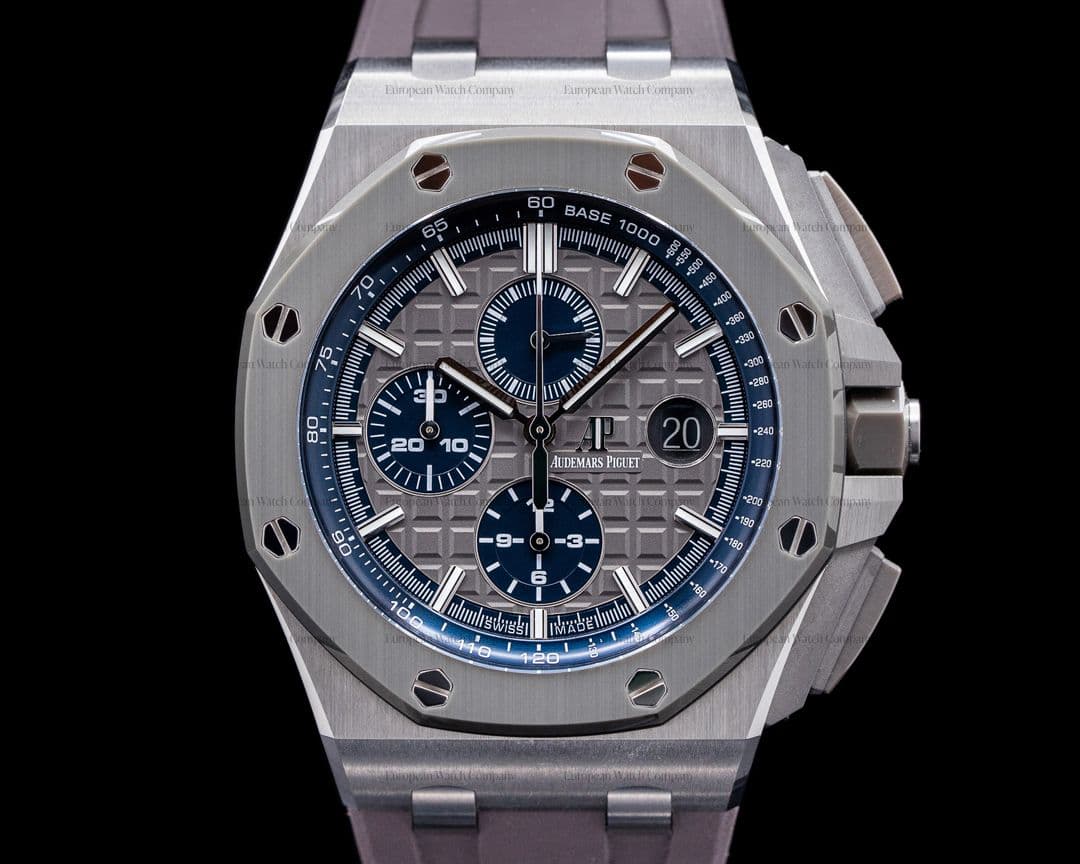 Audemars Piguet 26400I0 Royal Oak Offshore Grey Ceramic Bezel Titanium / Rubber