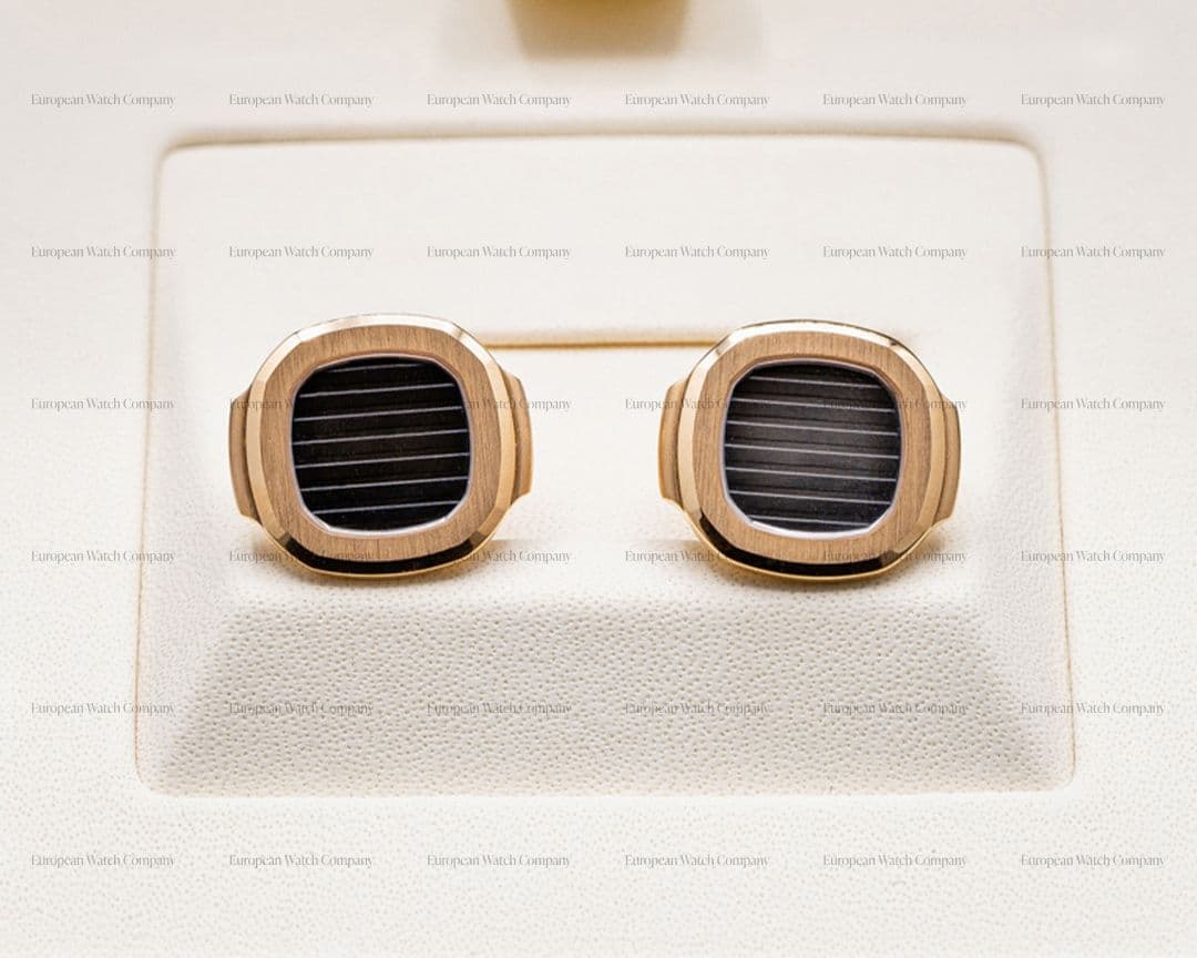 Patek Philippe Patek Nautilus Cufflinks 18k Rose Gold