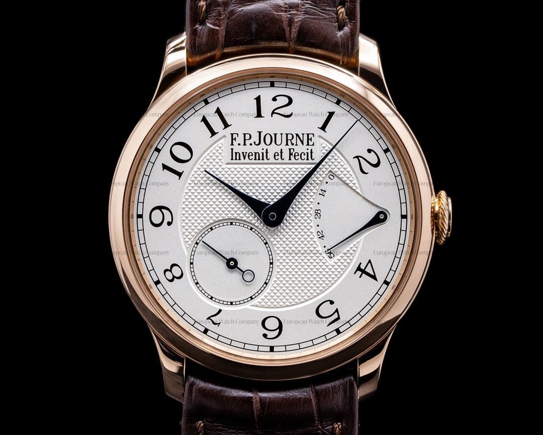F. P. Journe Chronometre Souverain Red Gold / Silver Dial 38MM RARE