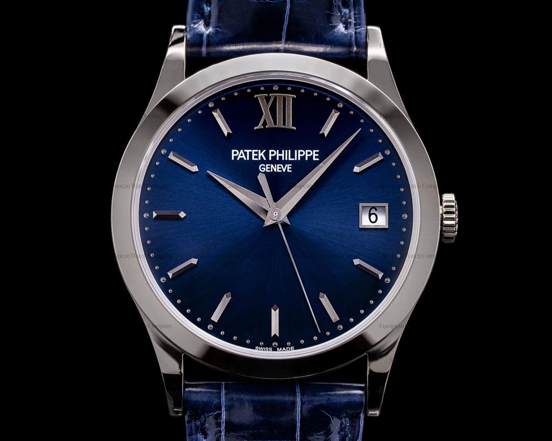 Patek Philippe Calatrava 5296G-017 "Hausmann" White Gold / BLUE Dial LIMITED UNWORN