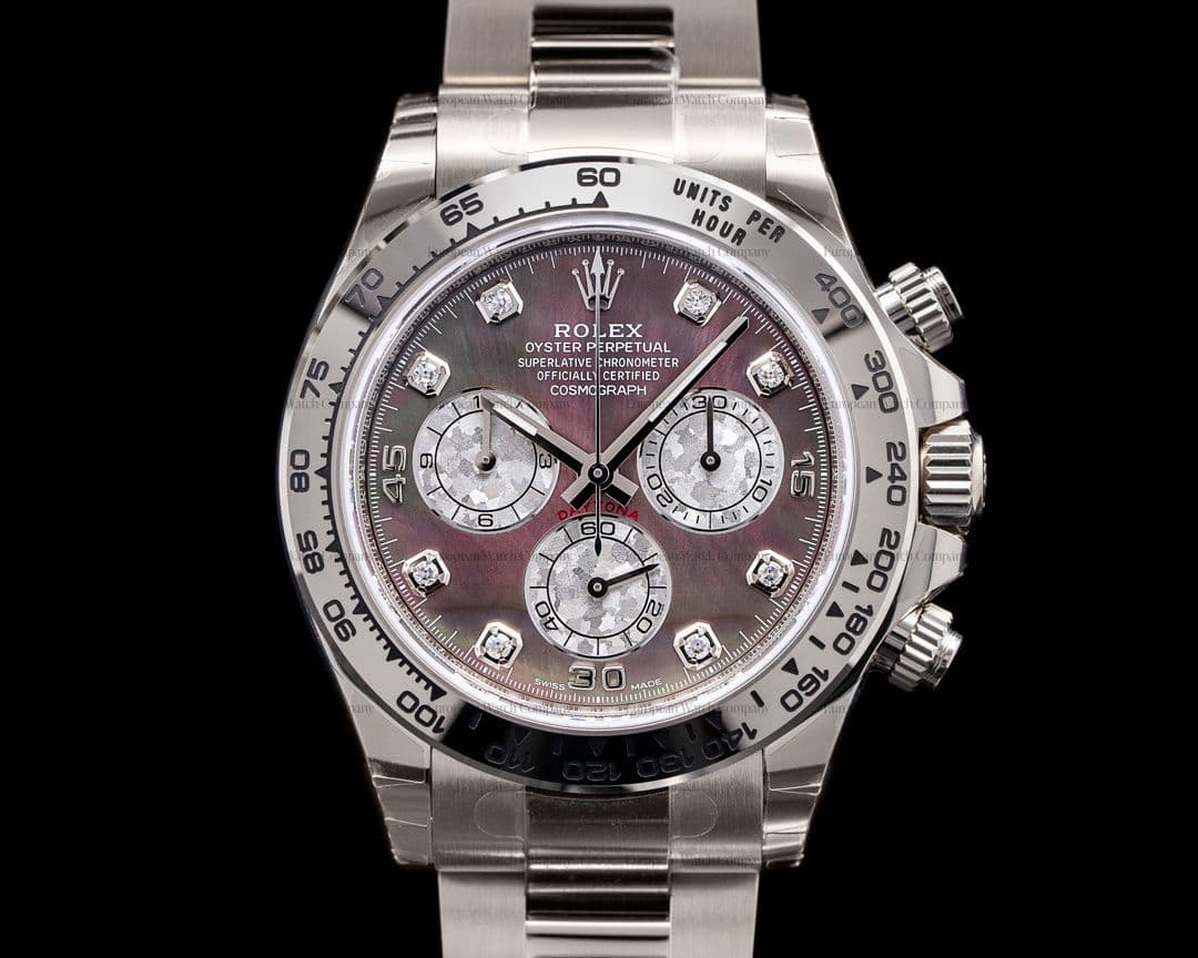 Rolex Daytona 116509 MOP / Meteorite Dial 18K White Gold UNWORN 2021