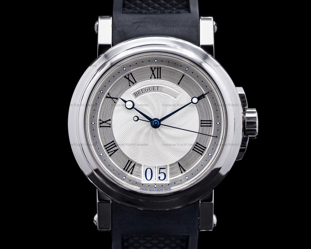 Breguet Marine Big Date SS / Rubber