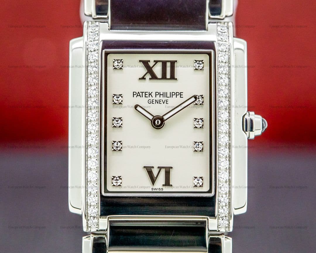 Patek Philippe Twenty-4 4910 Cream Dial SS 
