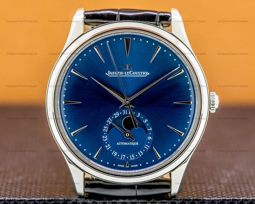 Jaeger-LeCoultre Master Ultra Thin Moon SS BLUE Dial 2021
