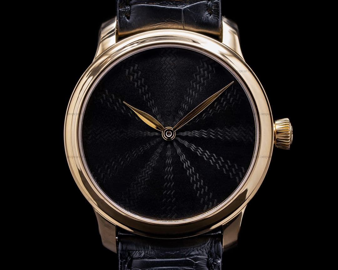 H. Moser and Cie. Endeavour Concept 18K Yellow Gold Black Dial RARE