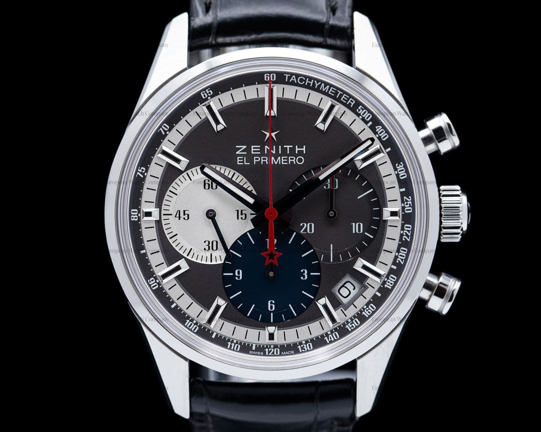 Zenith El Primero Chronograph Tri Color SS 36,000VpH
Original 1969 