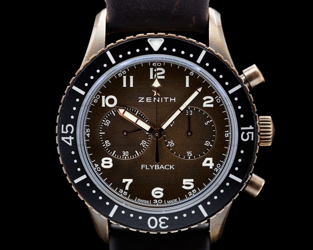 Zenith Pilot Cronometro Tipo CP-2 Flyback Bronze