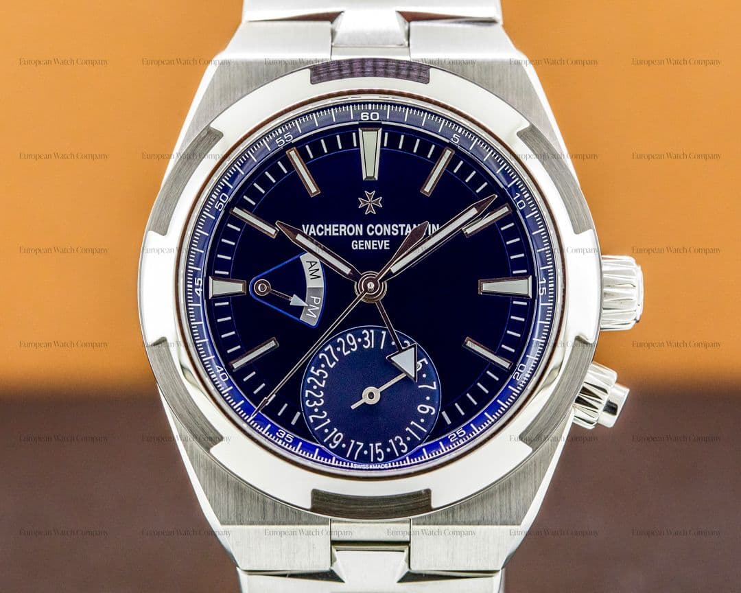 Vacheron Constantin Overseas Dual Time 7900V SS Blue Dial FULL SET