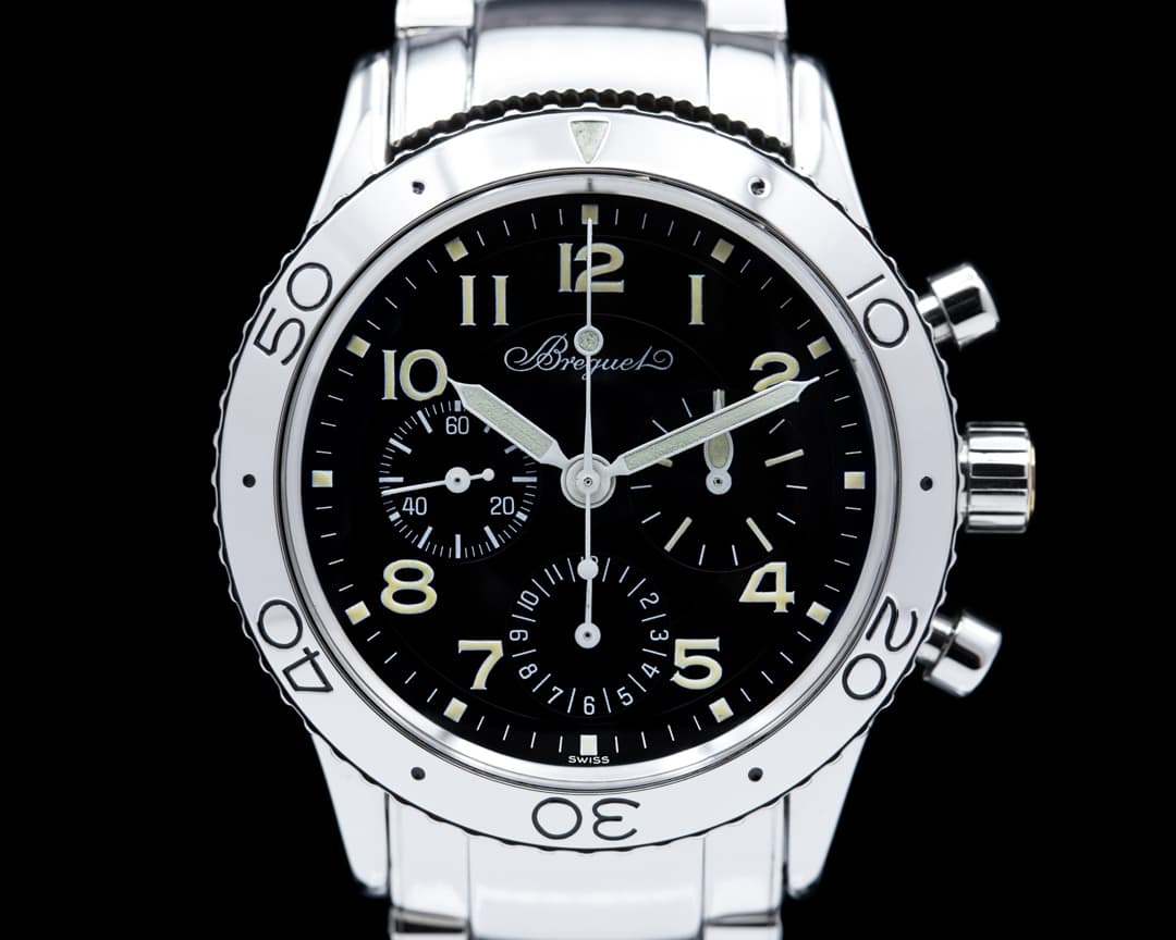Breguet Type XX Aeronavale SS/SS Black Dial 
