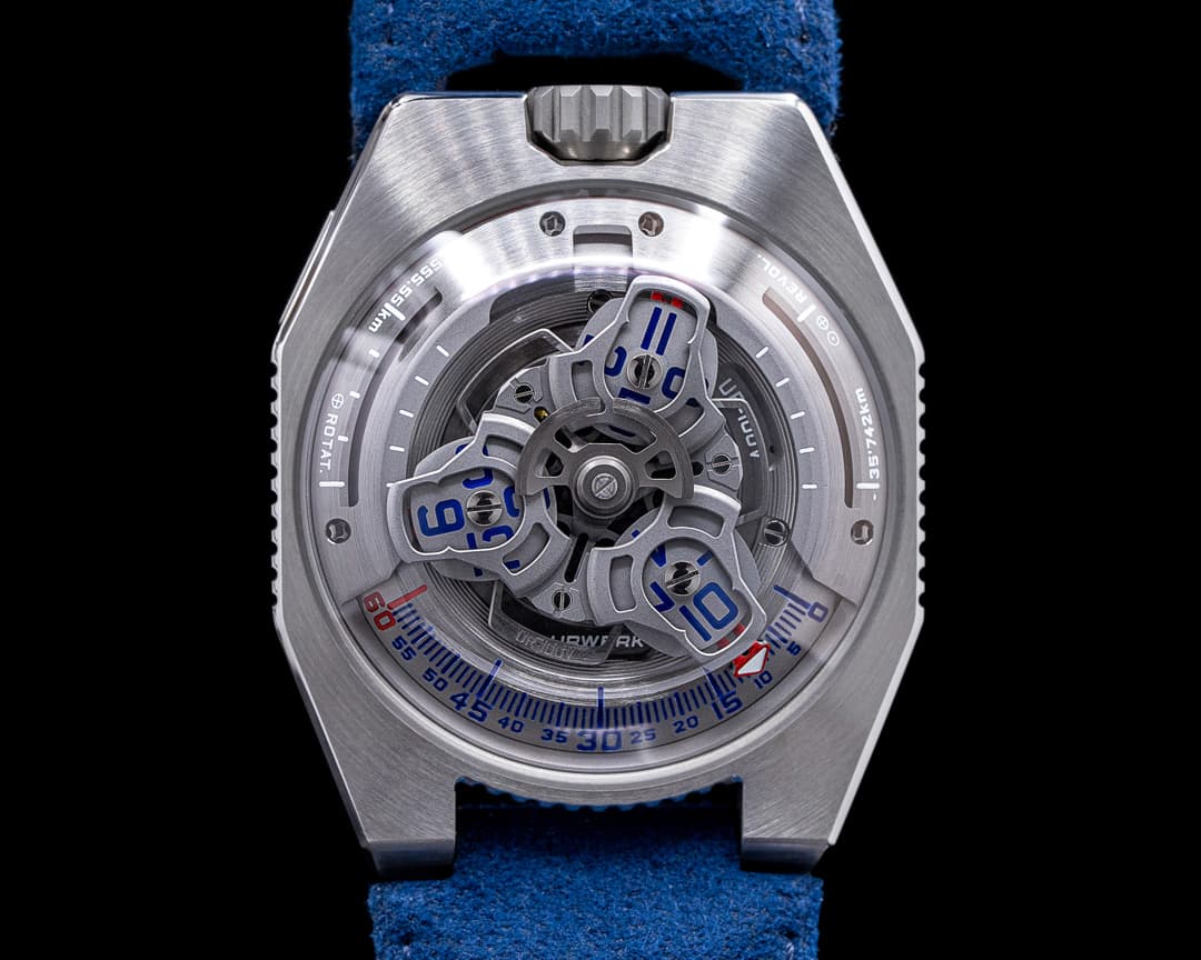 URWERK UR-100V Iron LIMITED TO 25 PIECES UNWORN 