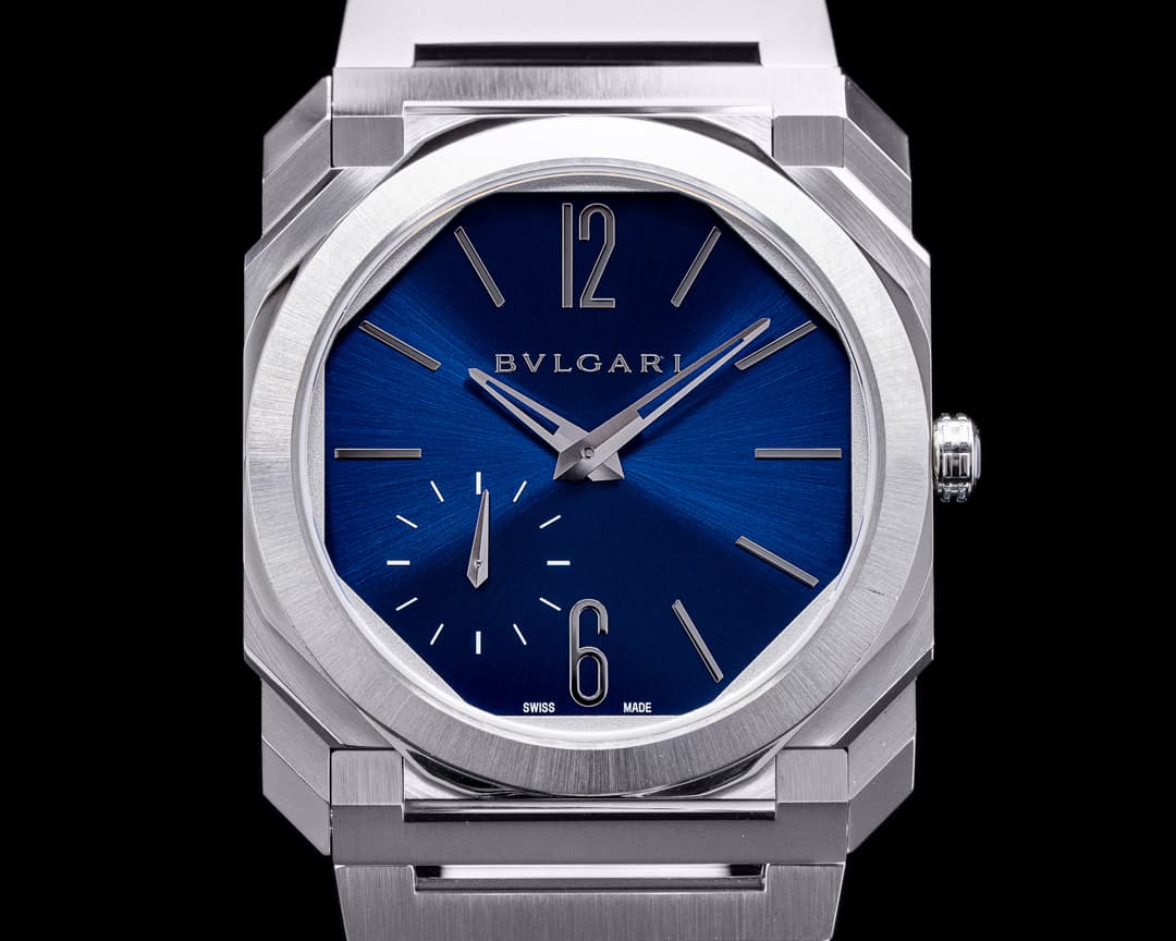 Bulgari Octo Finissimo Extra Thin SS Blue Dail 40MM