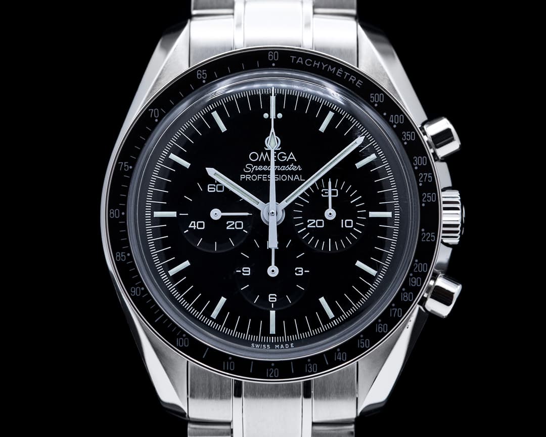 Omega Speedmaster Professional Moonwatch Black Dial  
