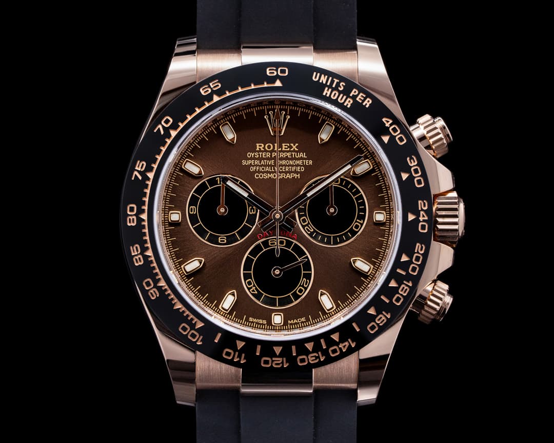 Rolex Cosmograph Daytona 116515LN 18K RG Oysterflex CHOCOLATE 2021