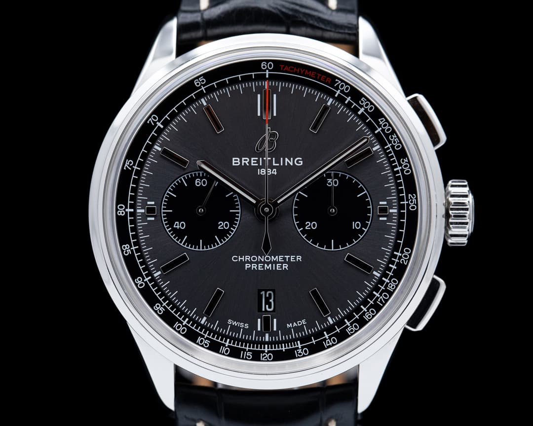 Breitling Premier B01 Chronograph Grey Dial 42 SS