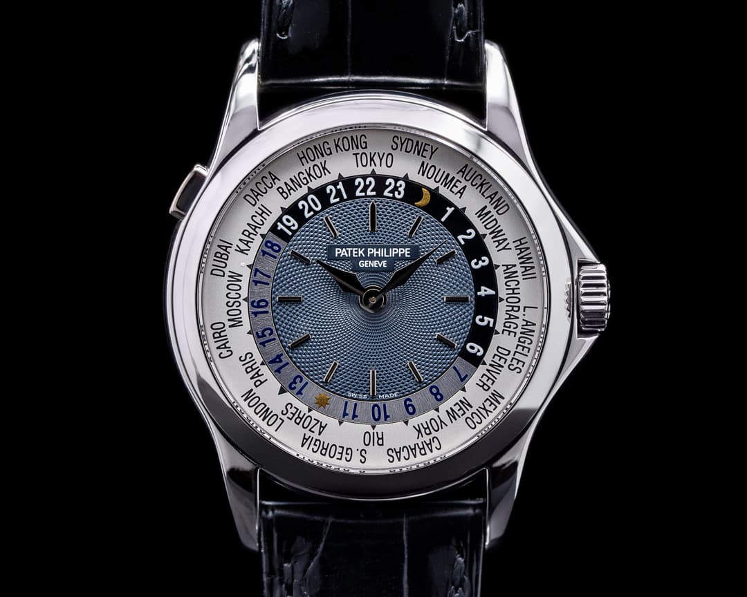 Patek Philippe World Time Platinum 5110P FULL SET