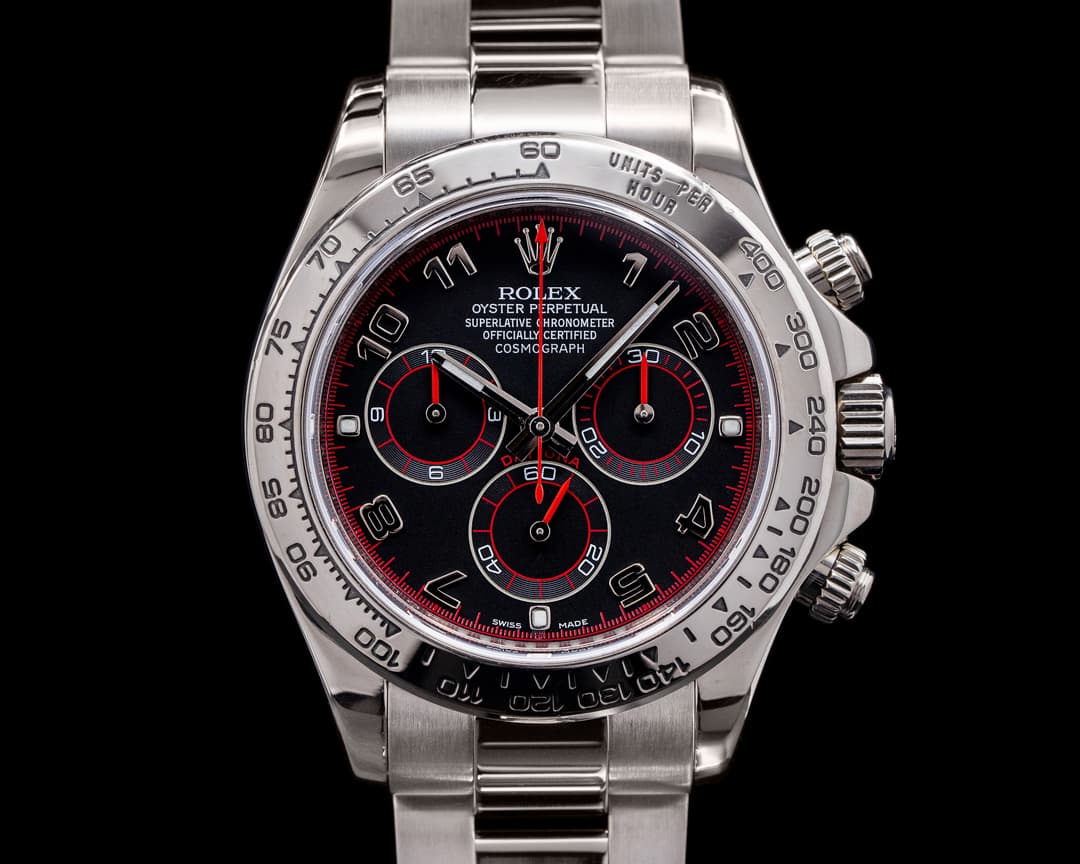 Rolex Daytona 116509 Slate Arabic Racing Dial 18K White Gold