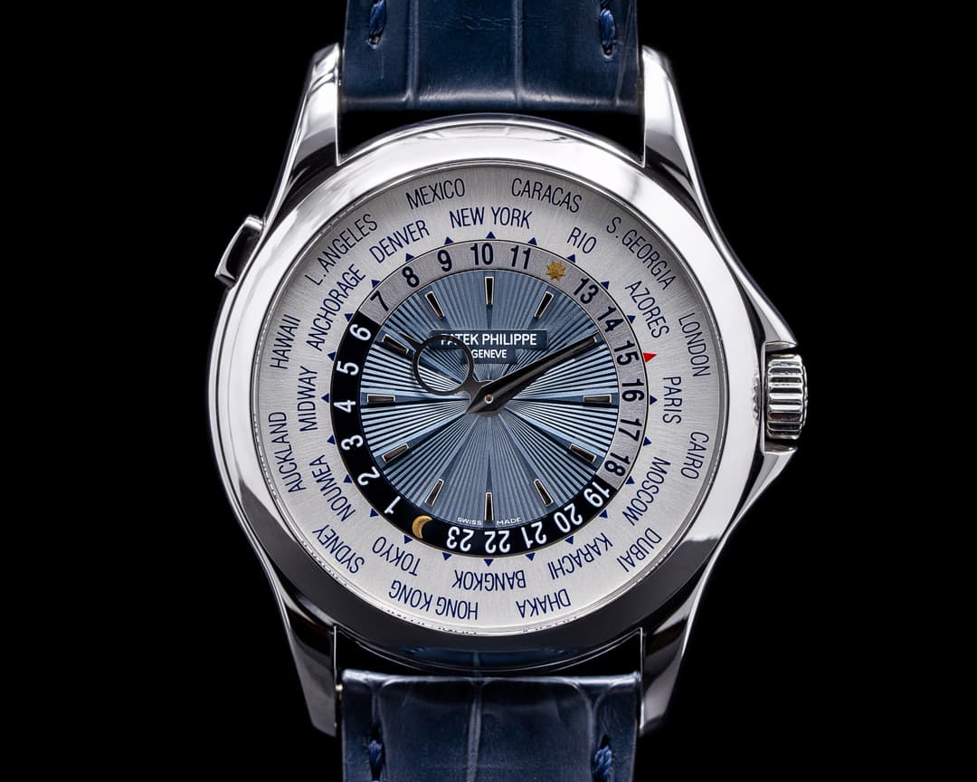 Patek Philippe 5130P World Time Platinum 