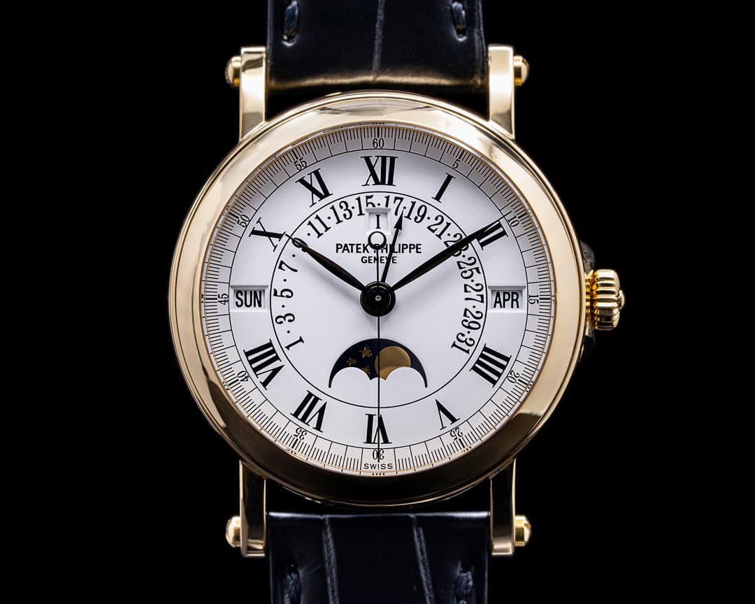 Patek Philippe Retrograde 5059J Perpetual Calendar 18K Yellow Gold FULL SET 