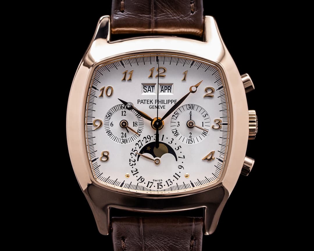 Patek Philippe Perpetual Calendar Chrongraph 5020R 18K Rose Gold RARE FULL SET