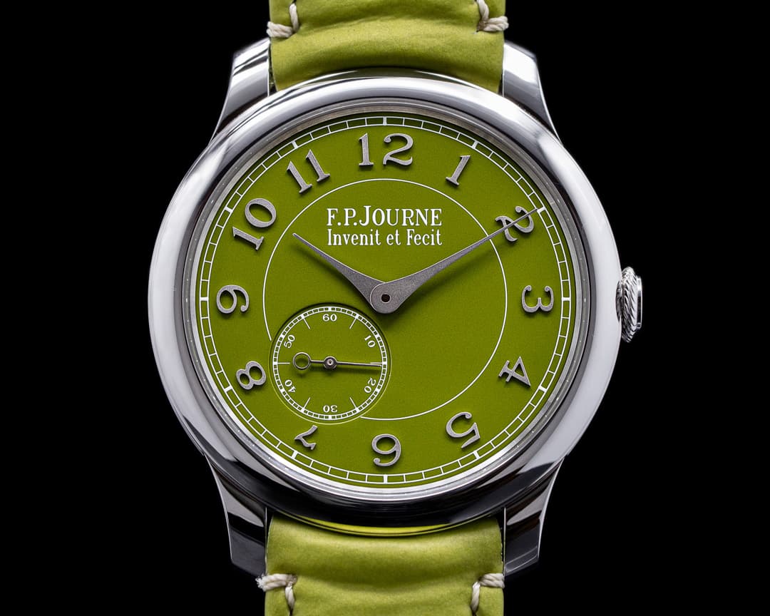 F. P. Journe Chronometre Souverain DUBAI Limited Edition Platinum GREEN UNWORN