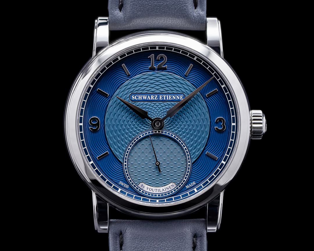 Schwarz Etienne Roma Synergy by Kari Voutilainen SS / Blue Dial LIMITED