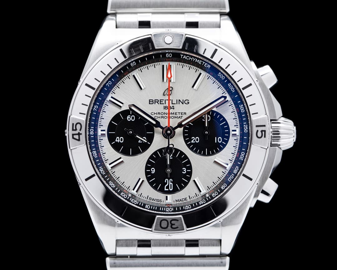 Breitling Chronomat B01 42mm SS Panda Dial