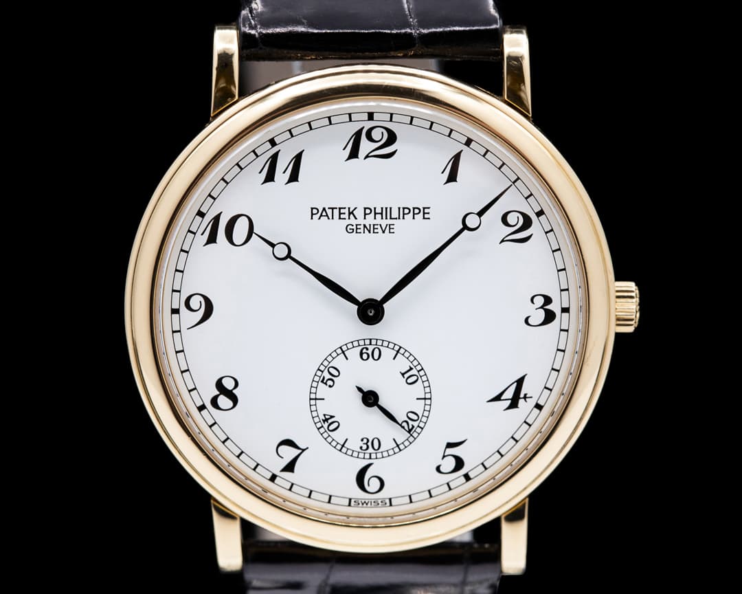 Patek Philippe Calatrava Manual Wind 18K Yellow Gold