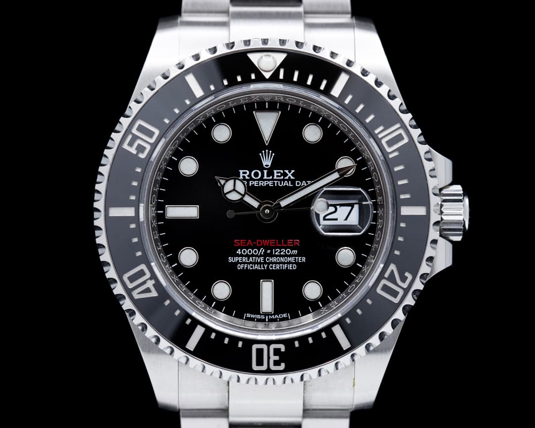 Rolex Sea Dweller 126600 RED 43MM SS 