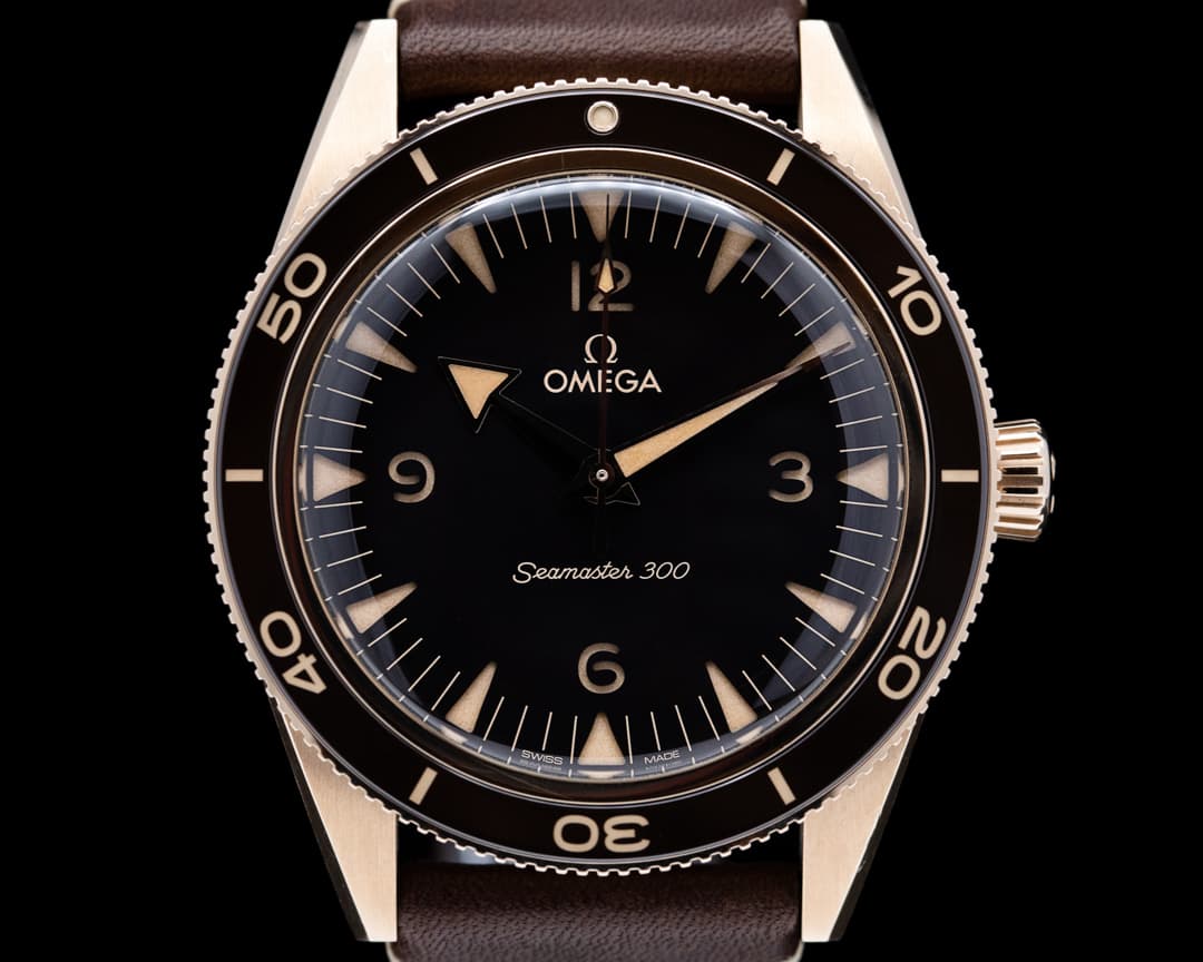 Omega Omega Seamaster 300M Bronze Gold