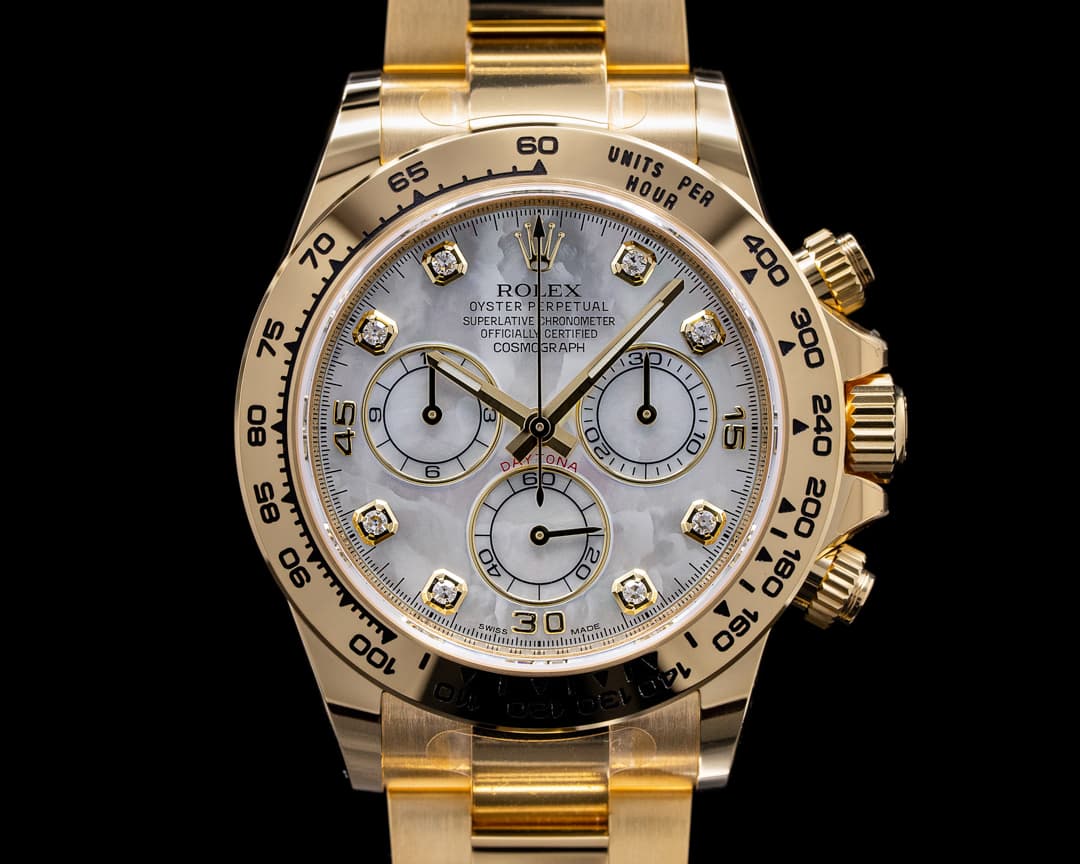 Rolex Daytona 116508 18k Yellow Gold / Mother of Pearl Dial UNWORN