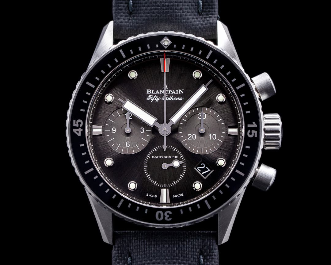 Blancpain Fifty Fathoms Bathyscaphe Flyback Chronograph SS 