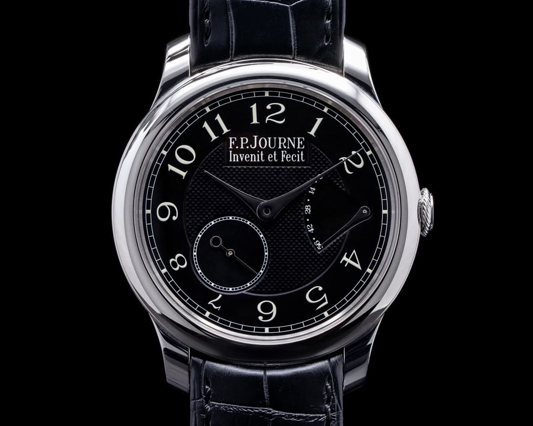 F. P. Journe Chronometre Souverain Platinum 40MM BLACK LABEL FULL SET