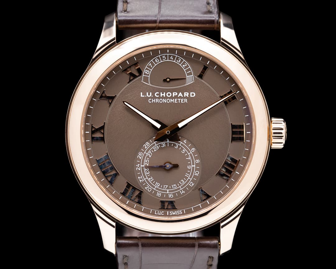 Chopard L.U.C. Quattro 18k Rose Gold Power Reserve