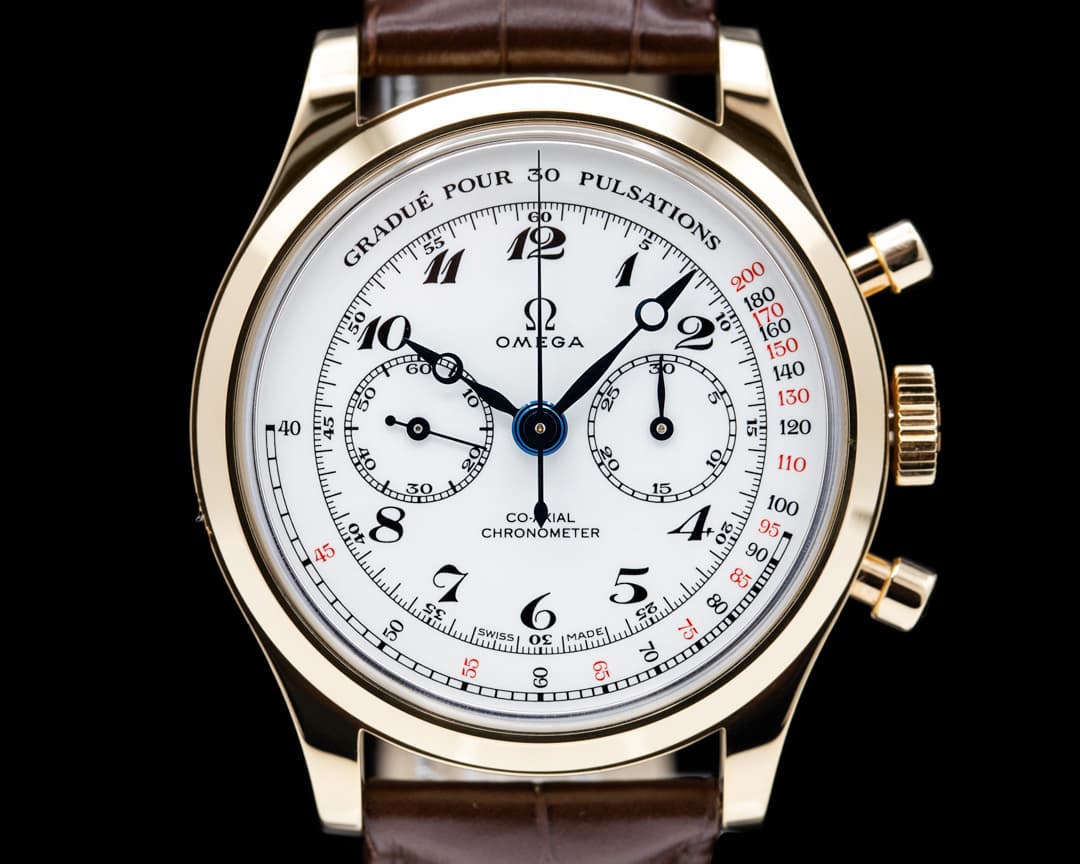 Omega Specialties Museum Collection "The MD's Watch" 18K Yellow Gold LIMITED