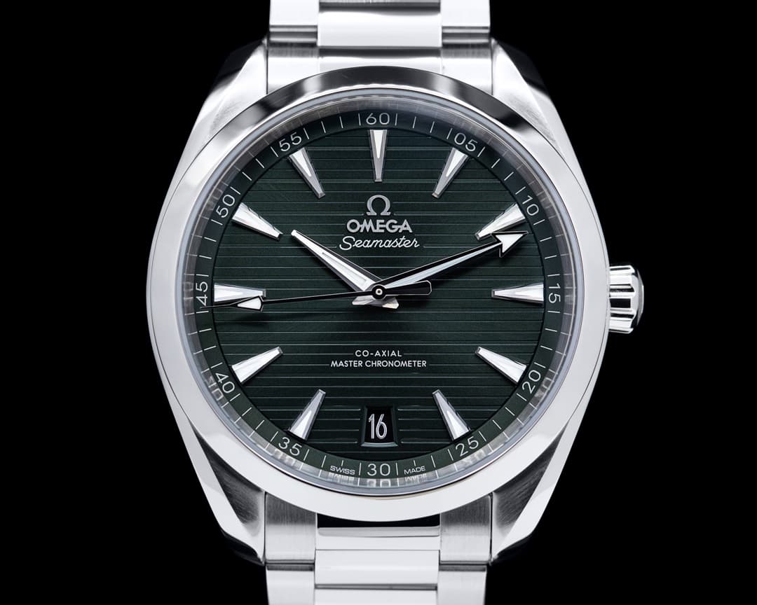 Omega Seamaster Aqua Terra Co-Axial Master Green Dial SS / SS 41mm 