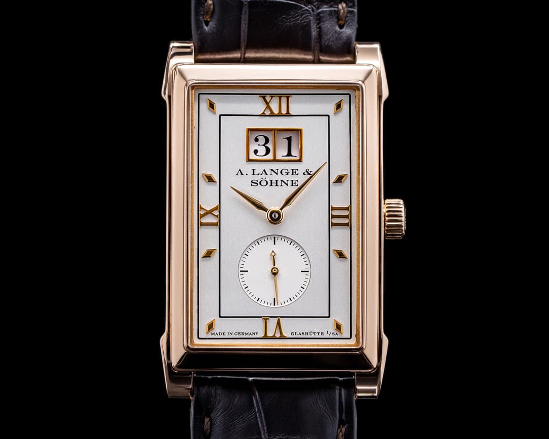 A. Lange and Sohne Cabaret 107.032 18K Rose Gold FULL SET