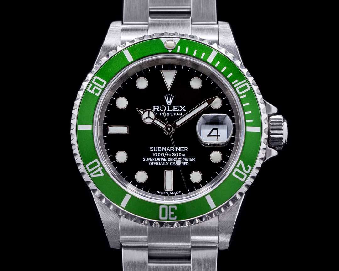 Rolex Submariner 50th Anniversary "Kermit" SS Green Bezel SHARP